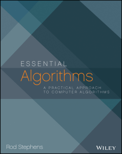 Essential Algorithms: A Practical Approach