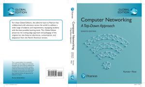 Computer Networking: A Top-Down Approach, 7th Edition