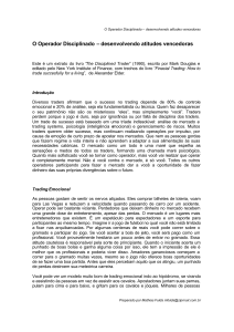 Psicologia do Trading: Disciplina e Controle Emocional