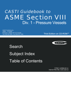 Casti Guidebook to ASME Section VIII div 1