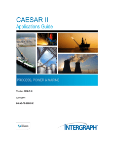 Caesar II Applications Guide