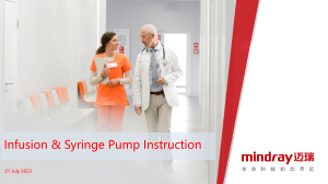 01 Infusion & Syringe Pump Instruction V2.0 EN