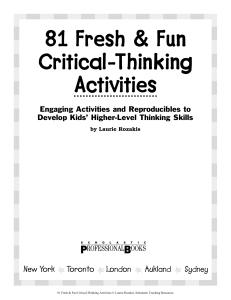 81-Critical-Thinking-Activities
