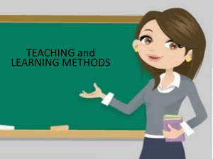 (Educ 08)11.1-Teaching-and-Learning-Methods