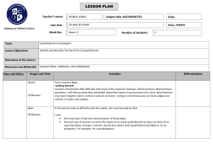 DCIS LESSON PLAN TEMPLATE YEAR 8 MATHS WEEK 17