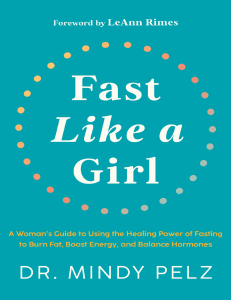Fast Like a Girl By Dr Mindy Pelz-pdfread.net