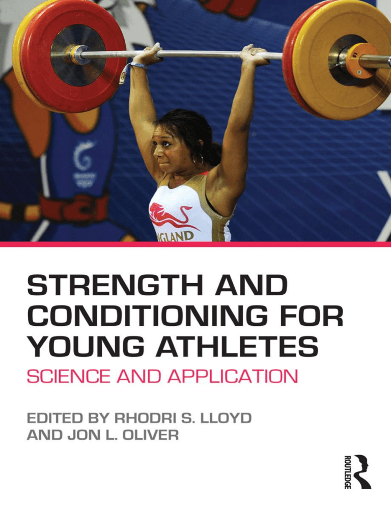strengthandconditioningforyoungathletesscienceandapplication