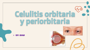 Celulitis orbitaria y periorbitaria