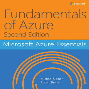 9781509302963 Microsoft Azure Essentials Fundamentals of Azure 2nd ed mobile