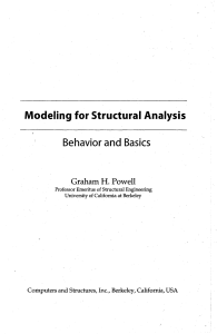 Graham Powell Modeling for Structural Analysis