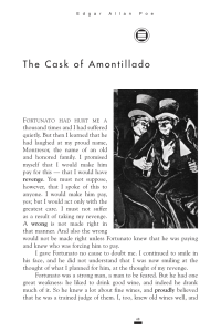 Story 1 - Poe the cask of amontillado