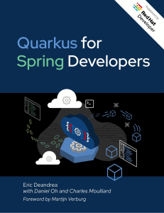 Quarkus for Spring Developers: A Comprehensive Guide