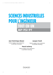 Sciences industrielles 