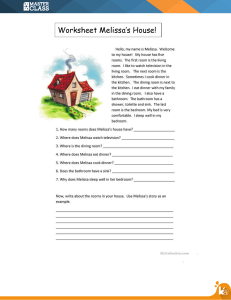 WORKSHEET-MELISSA-S-HOUSE