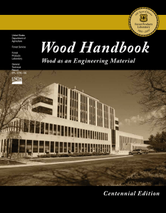 Wood Handbook-Wood as an Engineering Material, Forest Products Laboratory, 2010