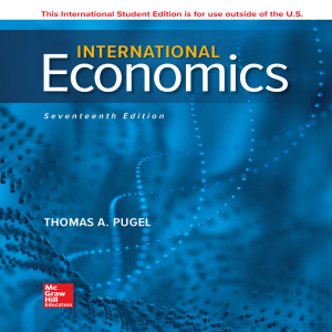 International Economics, 17th edition-Thomas Pugel-2020-(Learnclax.com)