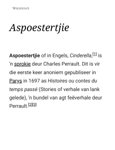Aspoestertjie - Wikipedia