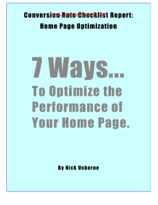 7 Ways to Optimize the Performance of Your Homepage