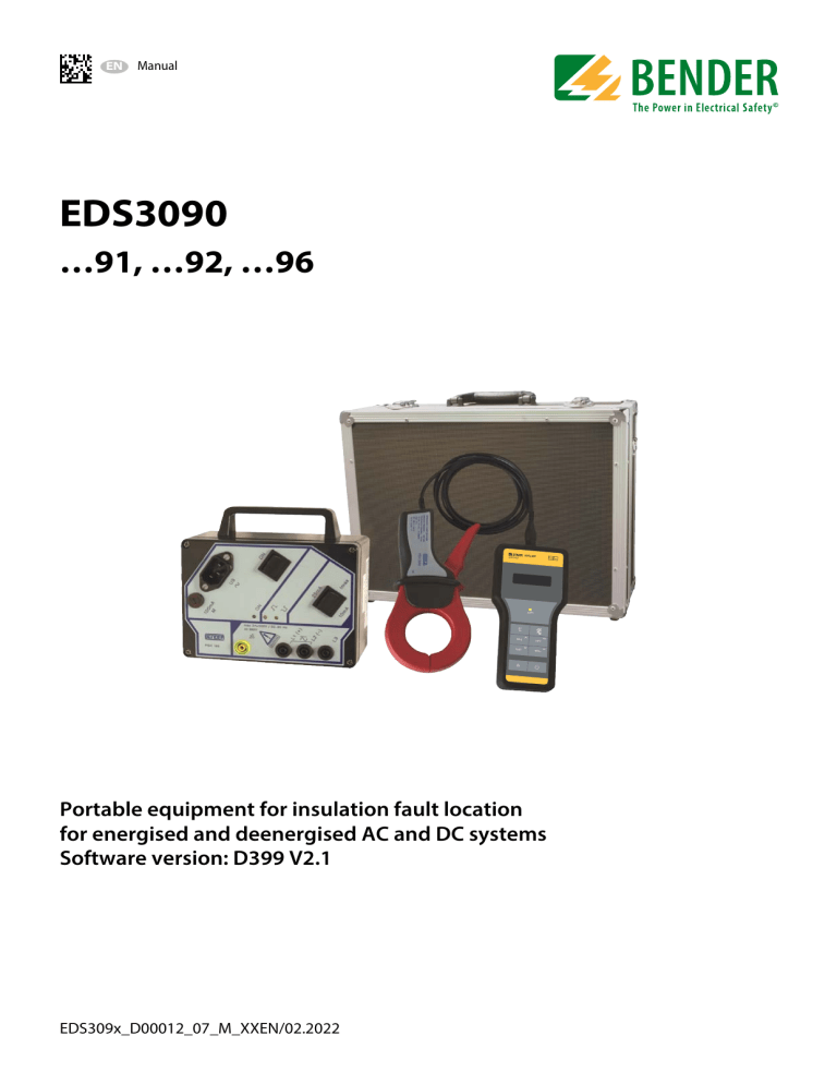 Equipment Manual eds309x