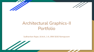 Architectural Graphics Portfolio