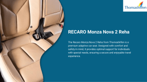 RECARO Monza Nova 2 Reha