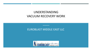 Understanding Vacuum Recovery Work
