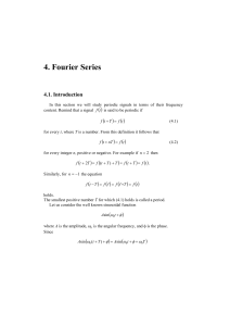 Fourier series