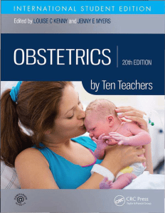 Obstetrics Textbook: Pregnancy, Childbirth, Postpartum Care