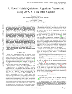 A Novel Hybrid Quicksort Algorithm Vectorized using AVX-512 on Intel Skylake (1704.08579)