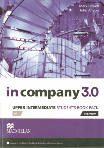 In Company 3.0 Upper Intermediate Student's Book