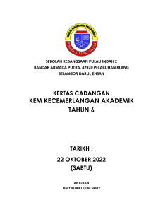 KERTAS KERJA KEM KECEMERLANGAN MURID COPY