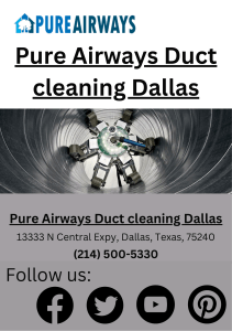Pure Airways Duct cleaning Dallas
