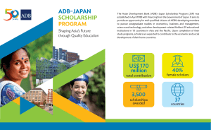 ADB Scholarship jsp-brochure