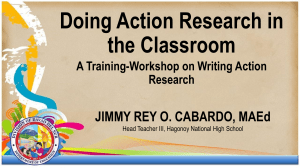 Writing-Action-Research