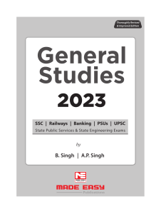 General Studies B. Singh - A.P. Singh