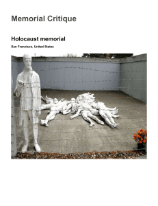 San Francisco Holocaust memorial critique