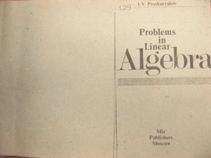 I.V. Proskuryakov-Problems in Linear Algebra-MIR (1974)