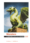 Monsters: A Bedford Spotlight Reader - Cultural Analysis