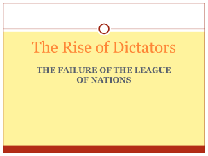 Rise of Dictators in Italy and Japan