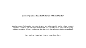 Common Questions about the Mechanism of Medical Abortion