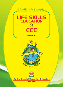 life skills cce