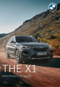 BMW X1 Specification Guide-F48