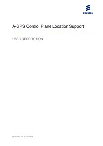 A-GPS Control Plane Location Support