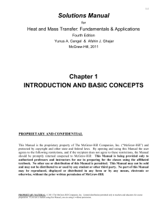 capitulo 01 solucionario transferencia calor y masa cengel 4th ed 