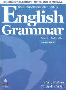 UNDERSTANDING AND USING English Grammar (1)