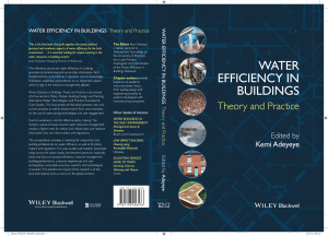 Adeyeye (2014) Water Efficiency in Buildings - Theory & Practice