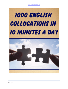 1000 Collocations 