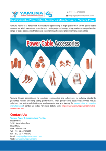 Power Cable Accessories Manufacturers