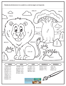 Cuadernillo de divisiones