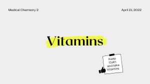 Vitamins ✨